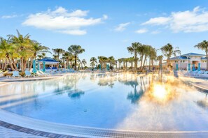 A heated pool - Windsor Island Wonder - private pool, near theme parks & new Club House (Davenport)