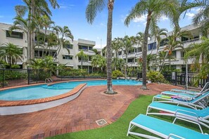 Pool - Stylish 2BR Alex Heads Beachside Apartment (Sunshine Coast)