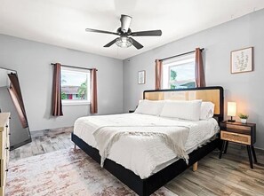 3 chambres, lit parapluie, Wi-Fi gratuit, draps fournis