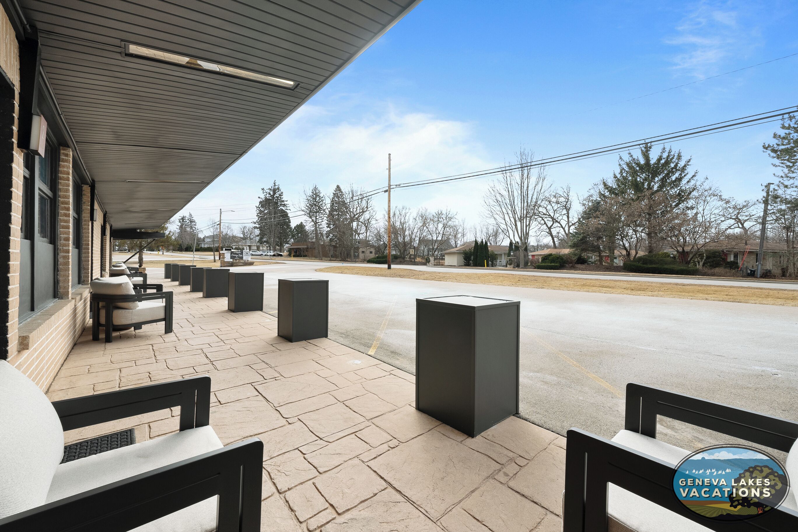 Enceinte de l’hébergement