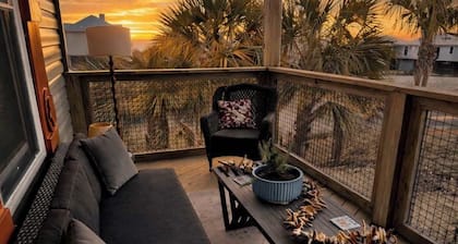 New St George Island Beach Rental Private Pool (Heated or Cooled for a fee), Golf Cart Included, Pet Friendly, Direct Beach Access