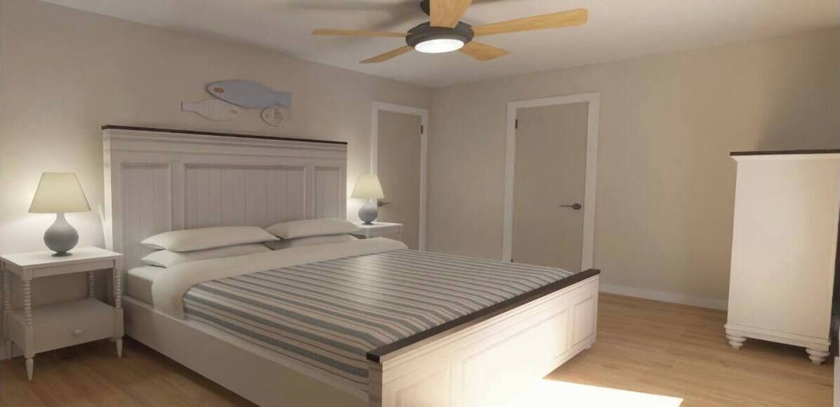 4 soverom, strykejern/-brett, wi-fi og sengetøy