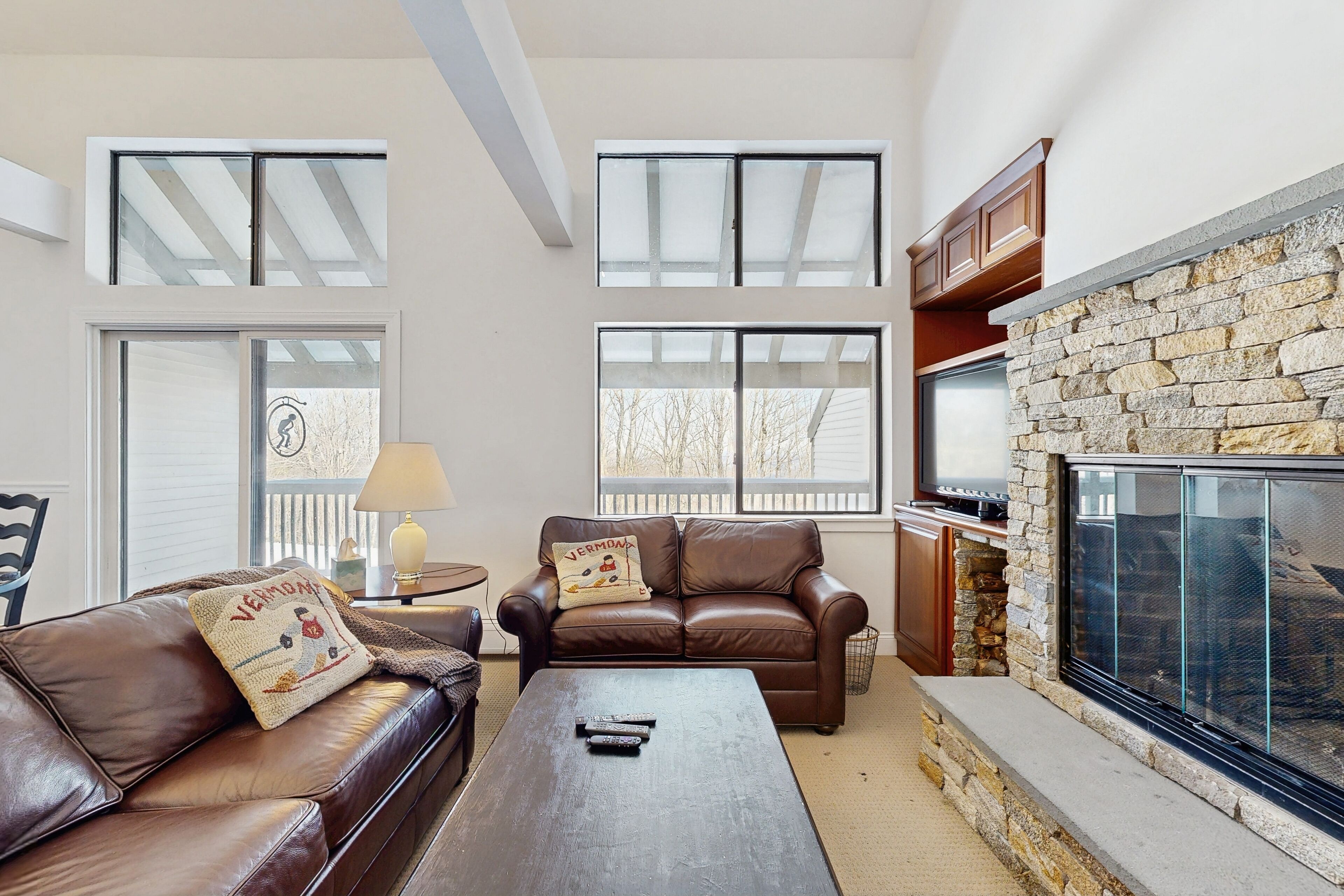 TV, DVD player, books