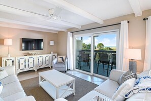 Luxury Condo, Beach View | Living area - 2 2 Oceanside Modern Condo Ocean View (Treasure Island)