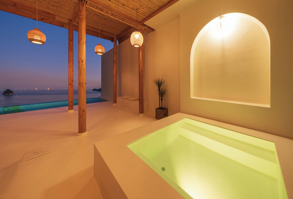 Signature Villa, Balcony, Sea View | Spa