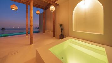Signature Villa, Balcony, Sea View | Spa