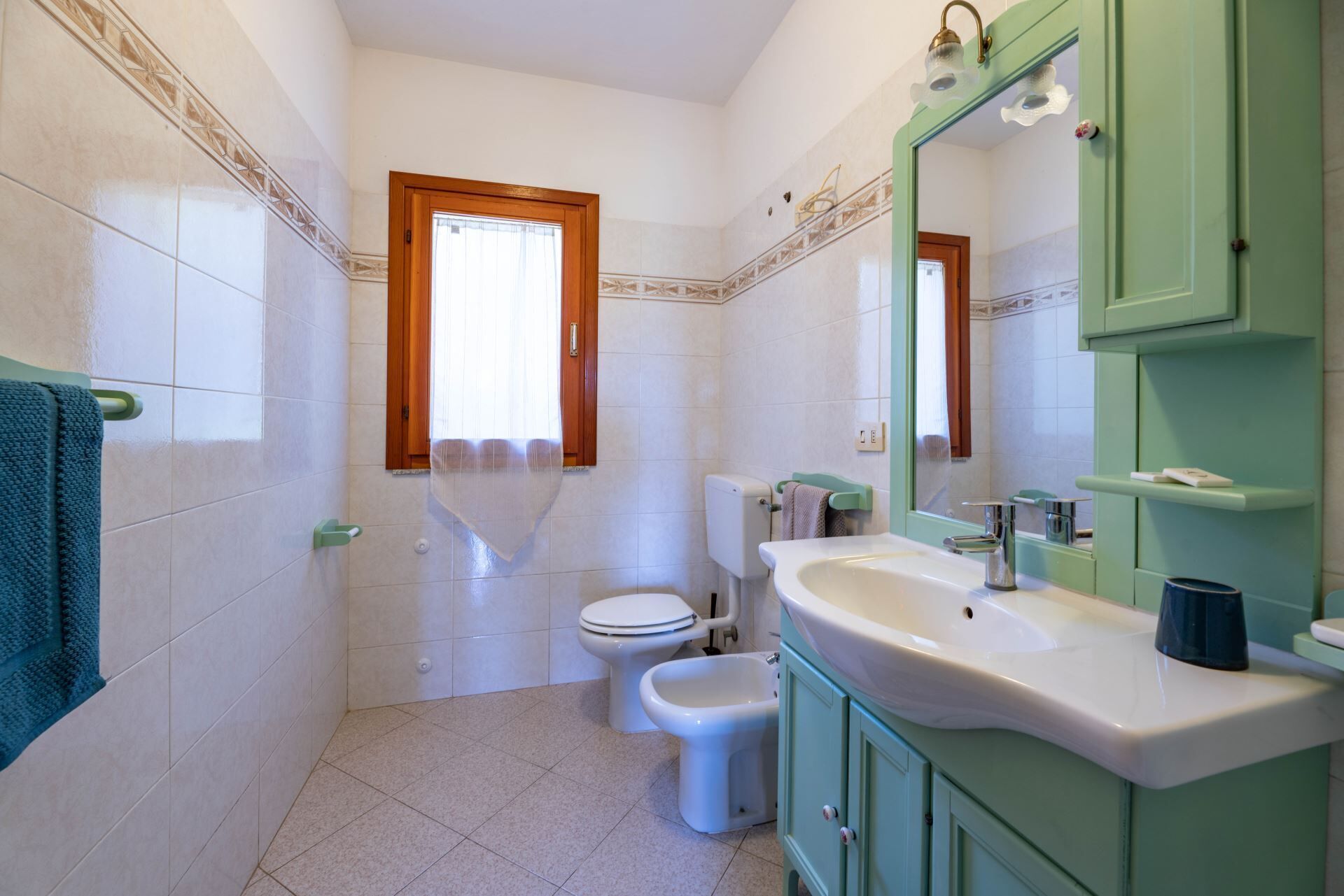 Een douche, een haardroger