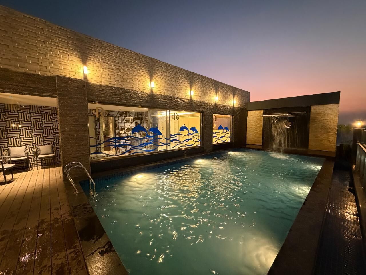 Alberca al aire libre 