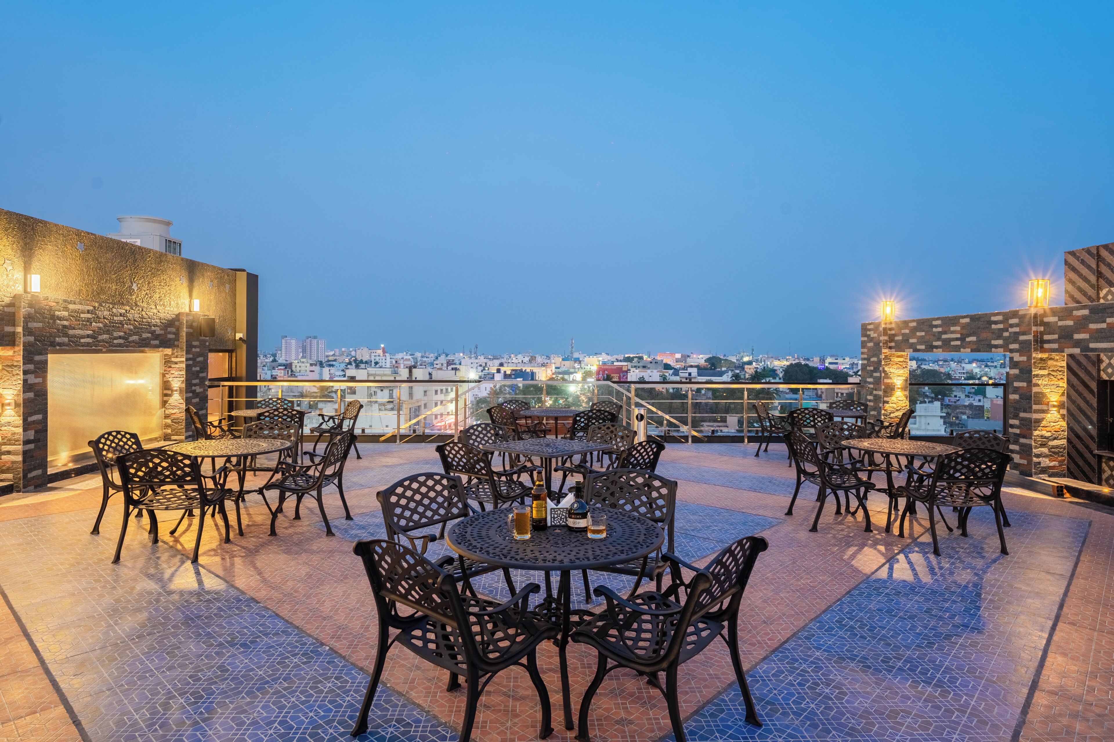 Terrasse sur le toit