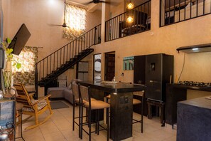 Dining - Casa Chukum: private, family and pet friendly 2-story house (Río Lagartos)