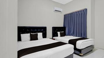 Free WiFi, bed sheets