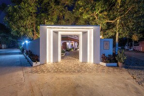 Façade de l’hébergement