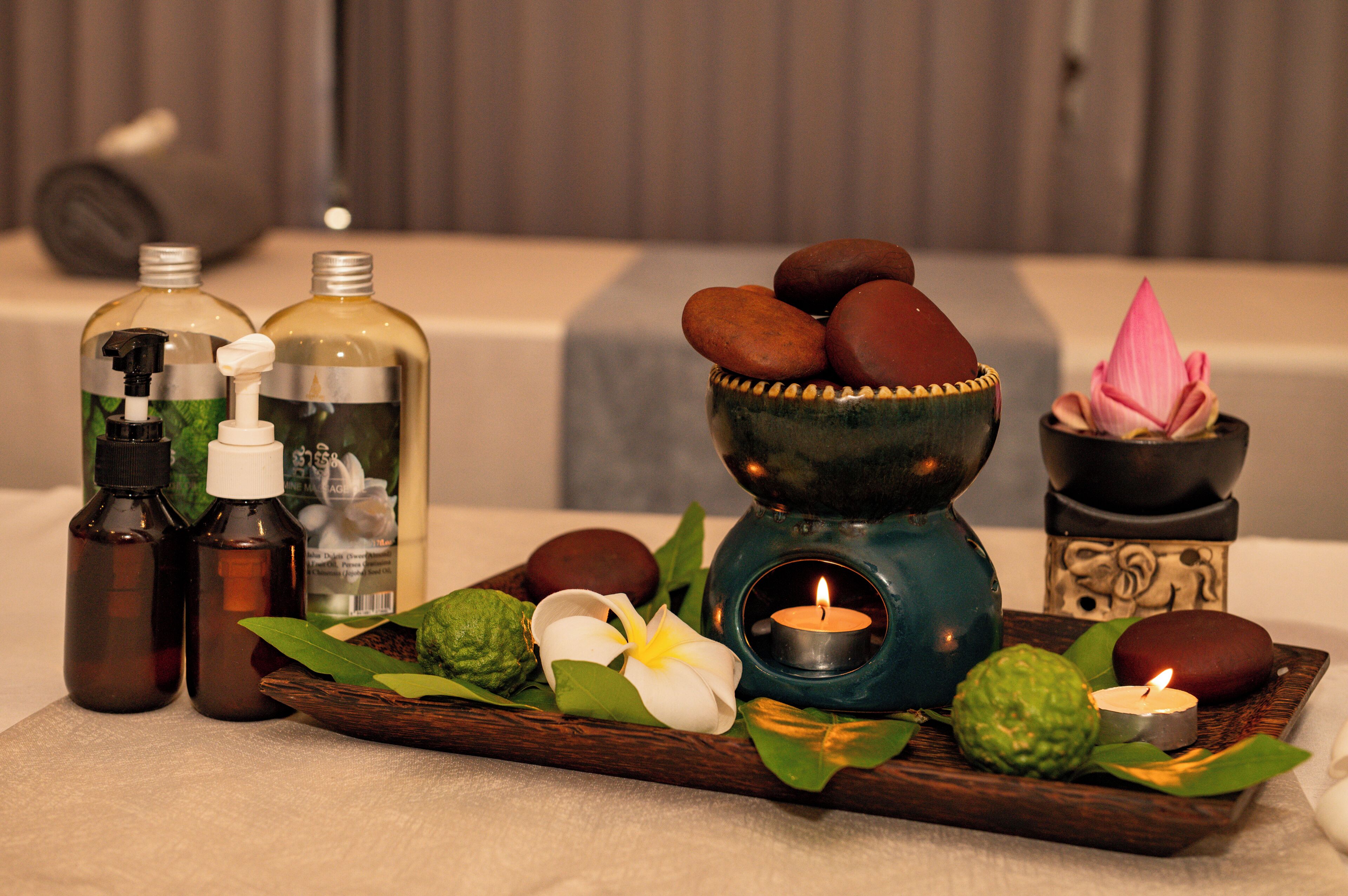 Body treatments, aromatherapy, hot stone massages, deep-tissue massages