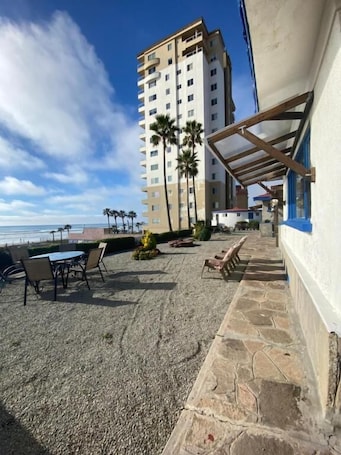 Outdoor dining. Rosarito By The Sea