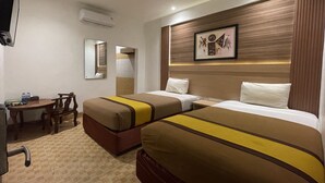 Kamar Twin Deluks | Wi-Fi gratis dan seprai linen