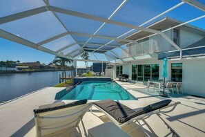 A heated pool - Waterfront Fun! Cape Coral Home w/ Heated Pool (Cape Coral)