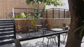 Tomannsrom – deluxe | Utendørsservering