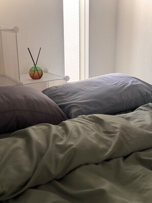 Escritorio, tabla de planchar con plancha, wifi gratis y ropa de cama 