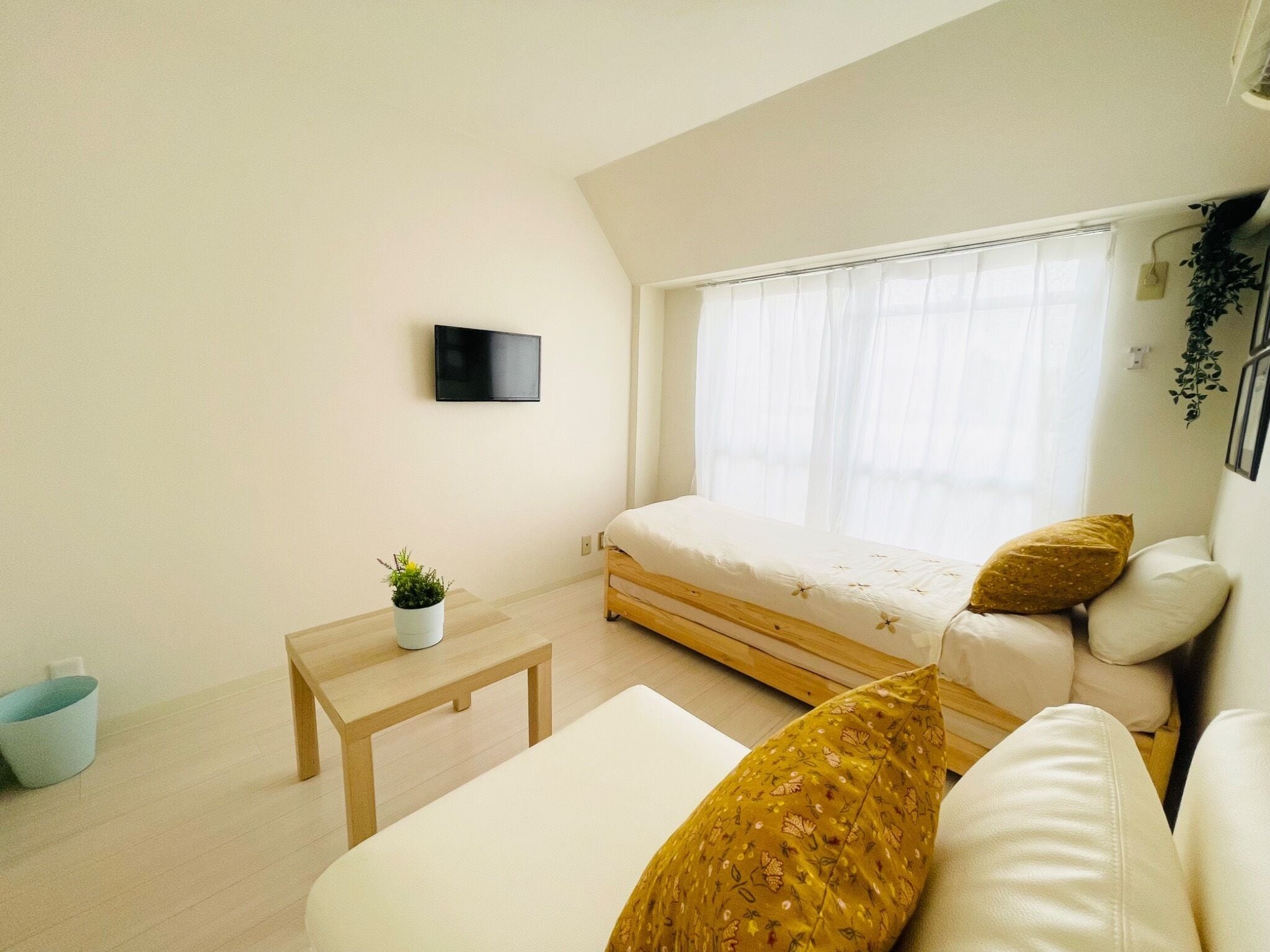 Iron/ironing board, bed sheets