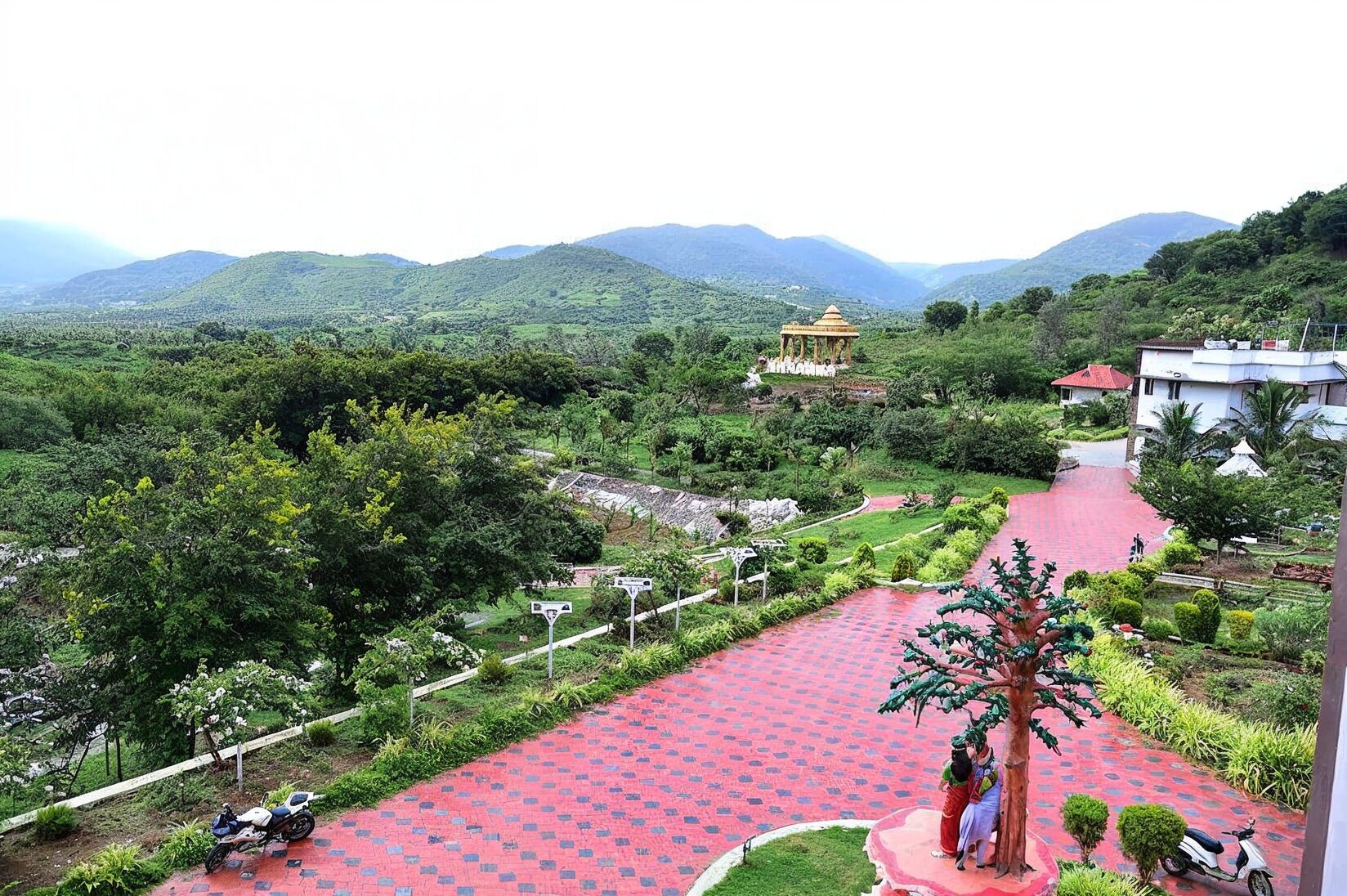 Overnattingsstedets uteområder