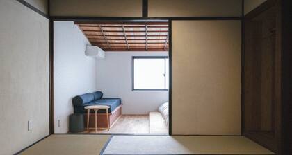 Nonsmoking Denim shop where you can stay Koji / Kurashiki City Okayama