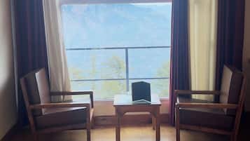 Een bureau, gratis wifi