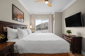 4 bedrooms, desk, free WiFi, bed sheets - Ski-In Ski-Out Home + Hot Tub + Resort Amenities + Alpine Views | Highline Lodge (Park City)
