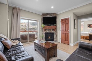 Smart TV, fireplace, offices - Ski-In Ski-Out Home + Hot Tub + Resort Amenities + Alpine Views | Highline Lodge (Park City)
