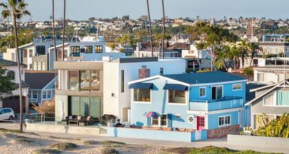 Beachfront Balboa Peninsula Escape + Direct Ocean Views | Oceanfront Atelier