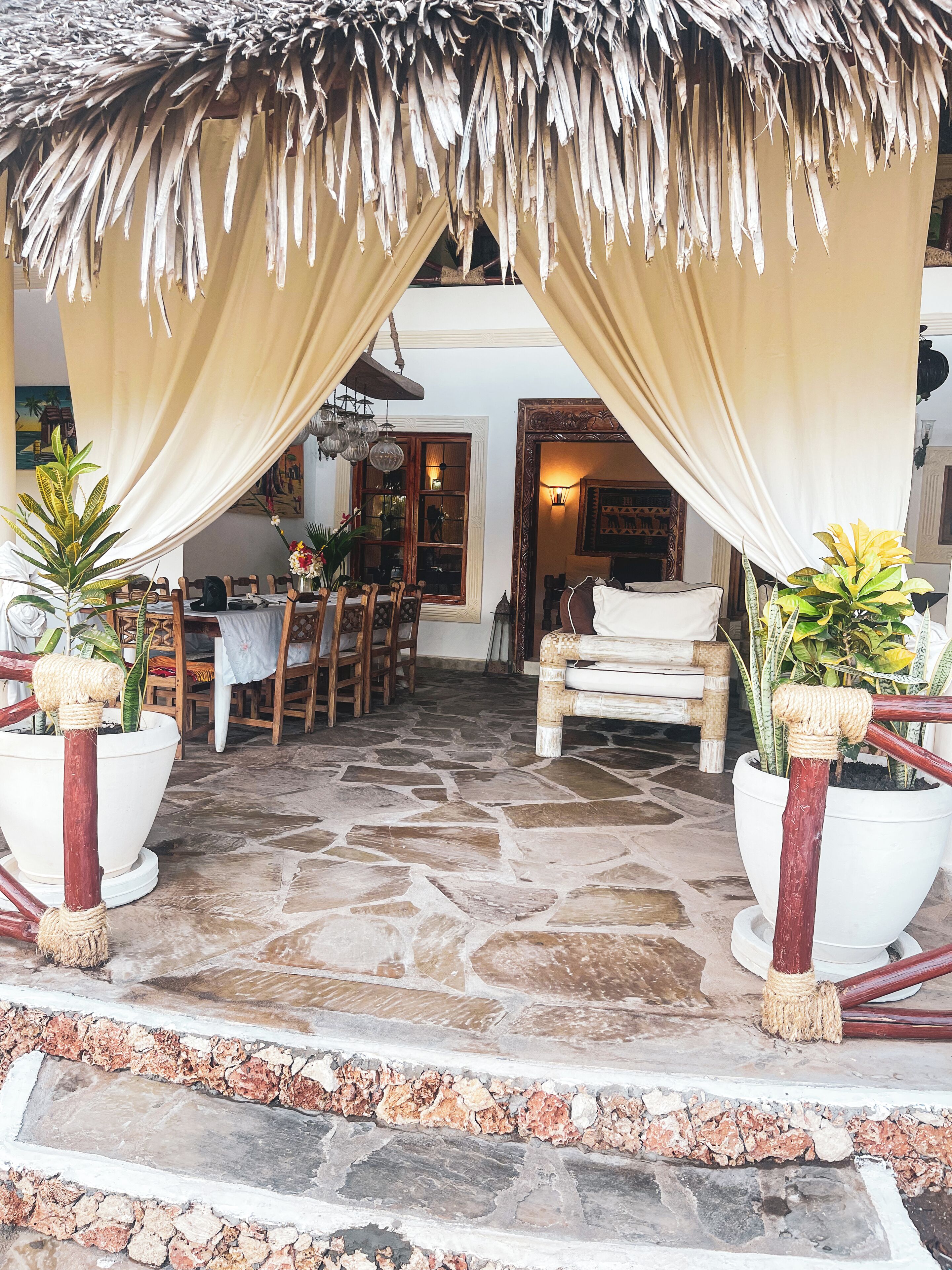 Double Room, Beach View | Outdoor dining