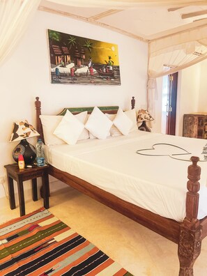 Double Room, Garden View | In-room safe, blackout drapes, soundproofing, iron/ironing board - SMERALDO BEACH CLUB (Malindi)