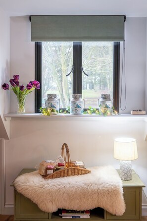 Interior - Peaceful Stylish Entire Apartment - Views, Gardens, Firepit, Balcony (Holt)