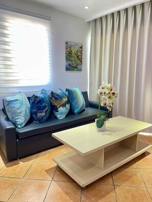 Apartment, 1 Bedroom, Smoking, Balcony | Living room - Sea Front Apartment, Juan Dolio San Pedro (Guayacanes)