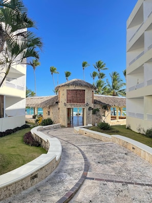 Apartamento, 1 habitación, fumadores, balcón | Jardines del alojamiento
