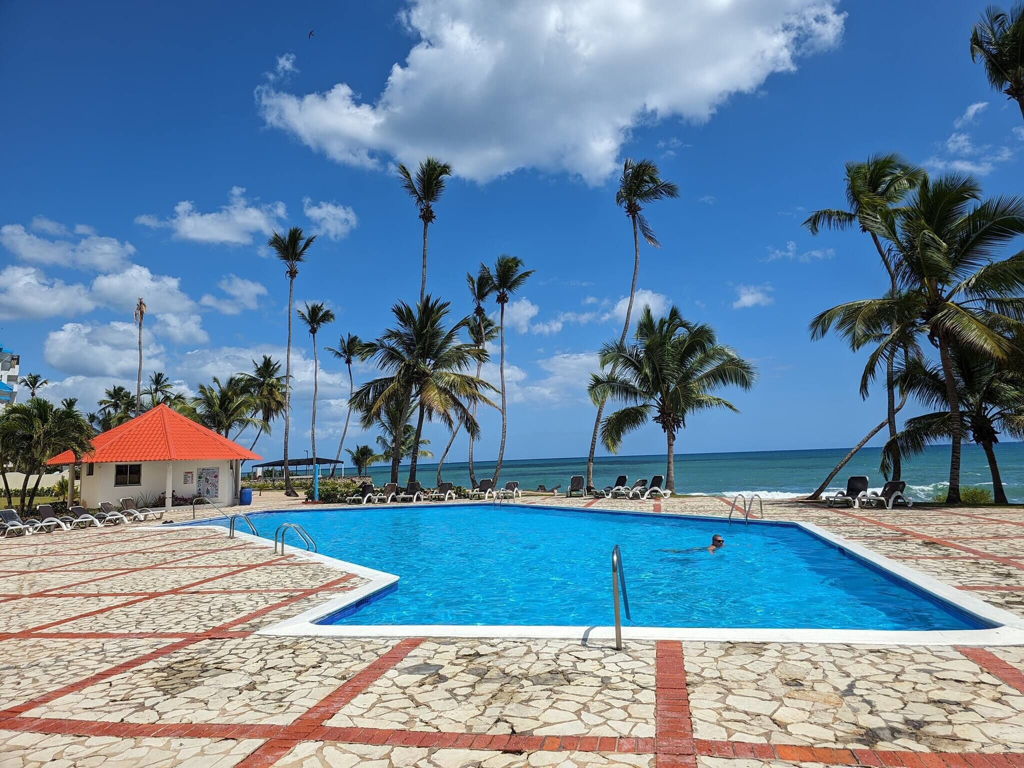 Apartment, 1 Bedroom, Smoking, Balcony | Pool | Outdoor pool