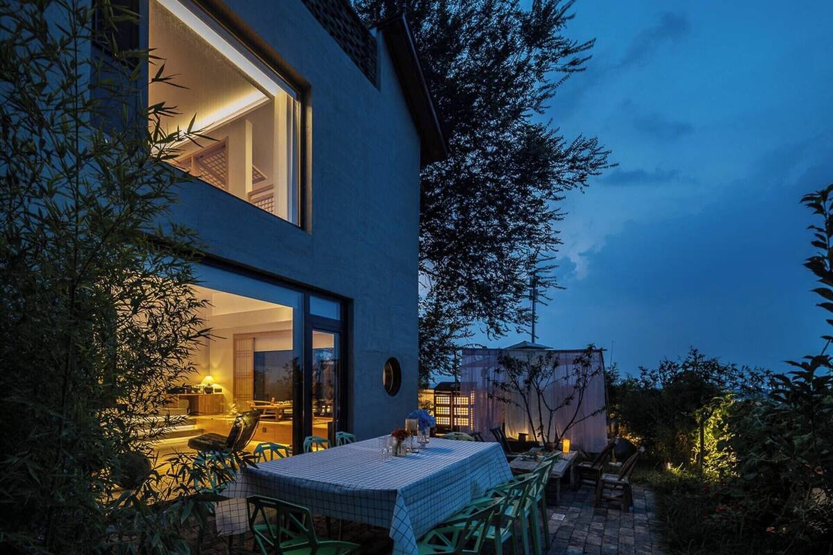 Dúplex de lujo, vistas al patio | Vistas al patio