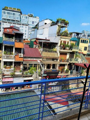 Dormitorio compartido Confort, vistas a la ciudad | Terraza o patio