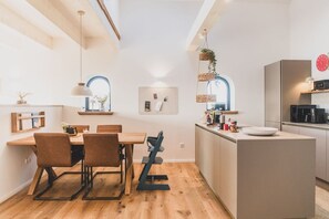 Dining - Vacation apartment Maila at Gulfhof Wangermeer - peace and quiet and close to the North Sea - Gulfhof (Wangerland)