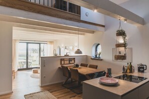 Dining - Vacation apartment Maila at Gulfhof Wangermeer - peace and quiet and close to the North Sea - Gulfhof (Wangerland)