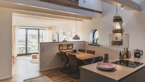 Dining - Vacation apartment Maila at Gulfhof Wangermeer - peace and quiet and close to the North Sea - Gulfhof (Wangerland)