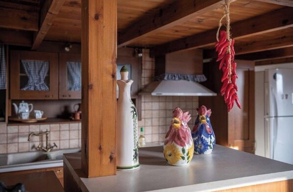Villa, 4 Bedrooms, Private Pool, Pool View | Private kitchen - Kritiko Archontiko Villa (Apokoronas)