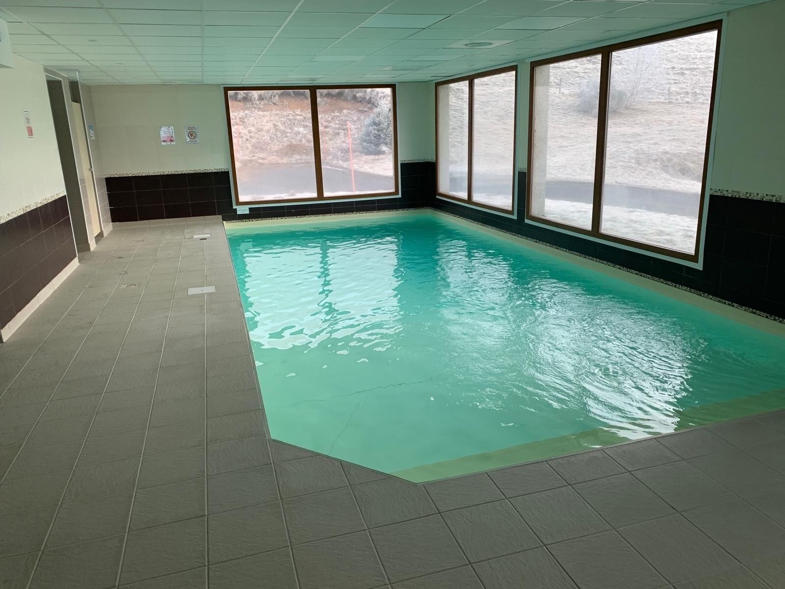 Piscine couverte, piscine chauffée