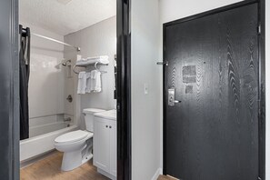 Free toiletries, towels, soap, shampoo