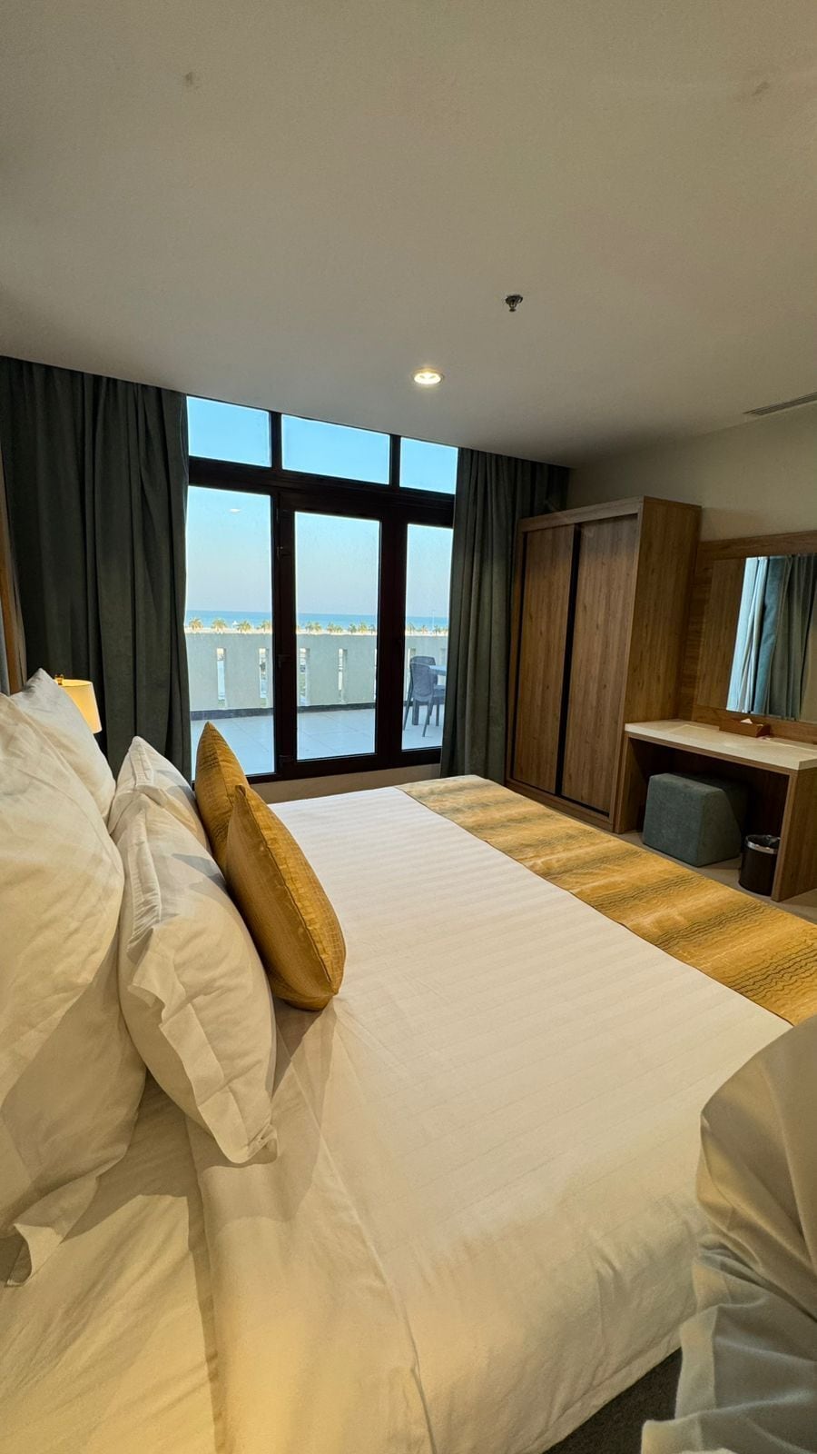 Superior-suite - 2 soveværelser - havudsigt | Egyptiske bomuldslagner, premium-sengetøj, dundyner