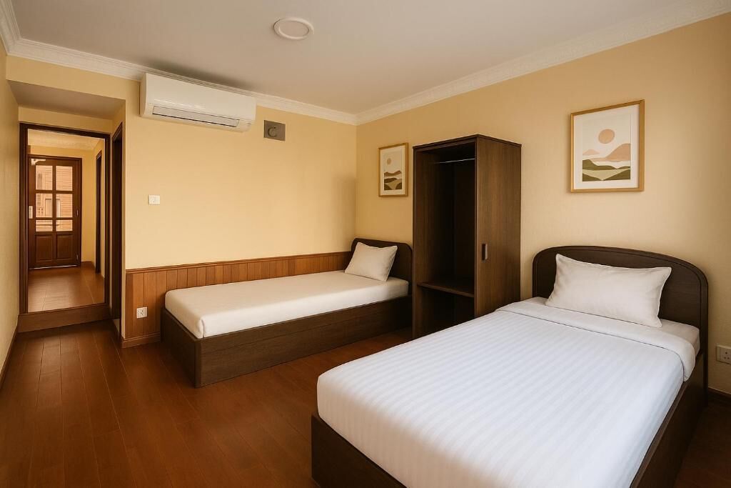 Deluxe Twin Room | Soundproofing, free WiFi