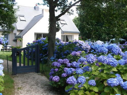 Chambre d'hôtes « Armor » avec vue mer, terrasse partagée et Wi-Fi