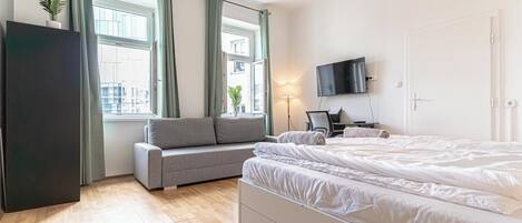 Apartamento básico | Tabla de planchar con plancha y wifi gratis