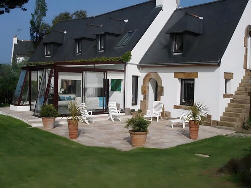 Chambre d’hôtes « Suite Turquoise » avec terrasse partagée, jardin privé et Wi-Fi