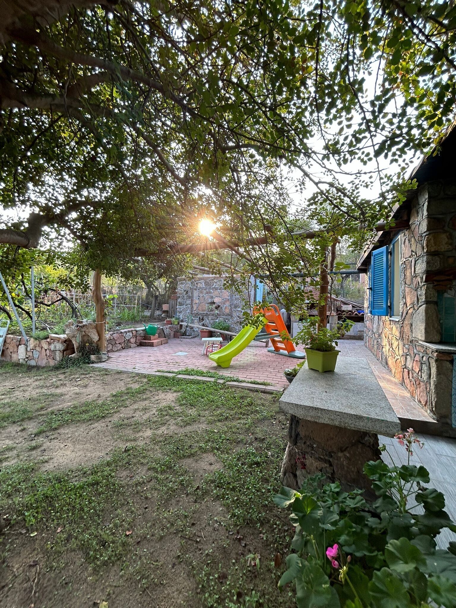 Overnattingsstedets uteområder