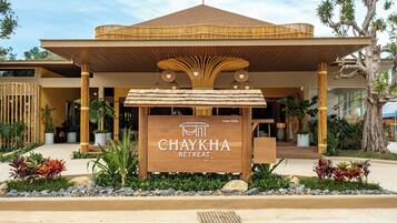 Overnatningsstedets facade